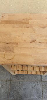 Kuchynský vozík BEKVÄM IKEA - mobilný stolík s kolieskami - 3