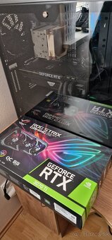 Predám grafickú kartu top verziu RTX 3070ti asus STRIX - 3