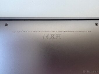 Predám macbook air 2019, 13". Výborný stav + USB-C nabíjačk - 3