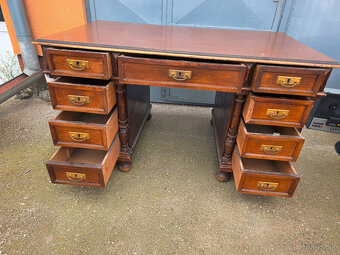 Starožitný písací stôl - 3