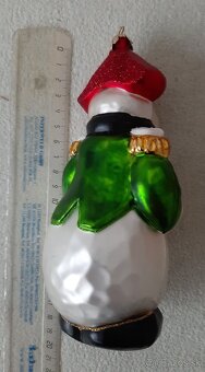 Ozdoby na vianočný stromček - sklo - 20 cm - 3