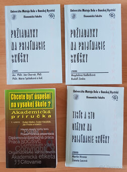 Knihy na prijímacie skúšky UMB Ekonomická fakulta - 3
