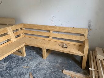 Drevené sedenie - 3