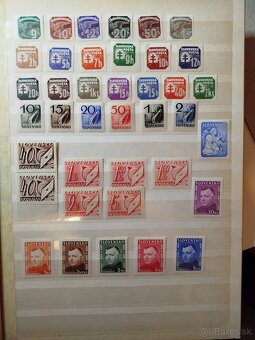 Slovenský štát - partia známok - 3