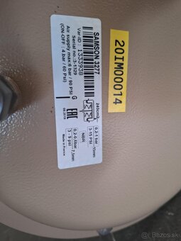 Vysokotlakový regulačný ventil Samson - 3