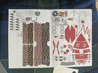 Papierový model Dvojplošník Siemens Schuckerf - 3