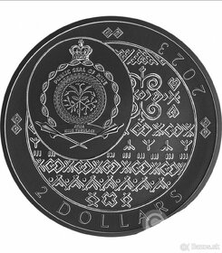 Investicne striebro mince minca Slovenský Orol - 3