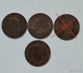 mince Francuzsko stare 1 - 3