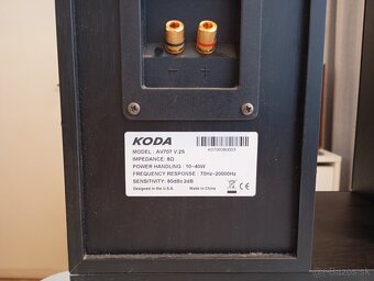reproduktory KODA AV-707 V.2S,center V.2C - 3