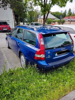 Volvo V50 kombi 2007, modrá metalíza, R design - 3