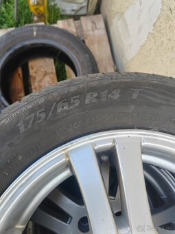Predám elektróny s letnými pneu +rezerba - 3