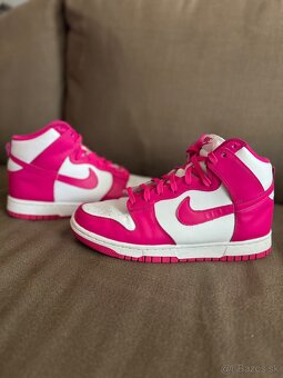 NIKE DUNK HIGH PINK PRIME – limitovaná farba, super stav - 3