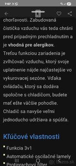 Ochladzovanie a čistička vzduchu. - 3
