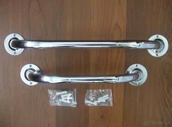 Madlo chromovane. Drzadlo kovove strieborne. VYSOKY lesk - 3