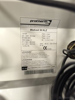 Plynový kotol Protherm - 3