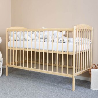 Postieľka biela / prírodná - vyrezávaný macko viac farieb - 3