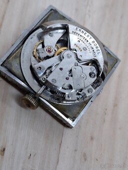 Predám funkčné náramkové hodinky ERNEST BOREL Automatic Swis - 3