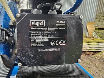 Scheppach FS 3600 Elektrická rezačka dlaždíc - 3