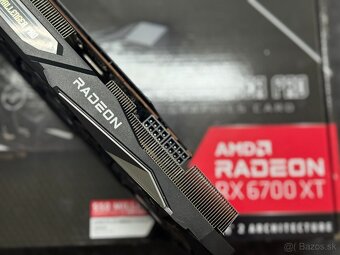 Predám kartu AsRock Radeon RX 6700XT CHALLENGER PRO OC 12G - 3
