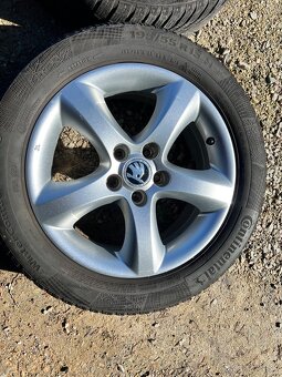 5x100 r15 6J ET43 original Fabia 2 195/55r15 zimne - 3