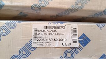 ZĽAVA 50% Korado Radik Klasik 22 600 x 1800 a 600 x 2000 - 3