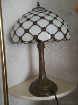 Tifany lamppa stolova nova 12 palcova až 48cm - 3