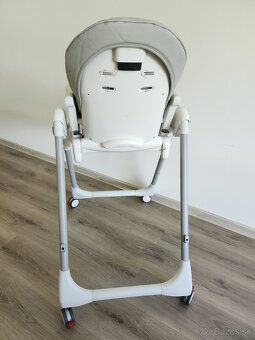 Peg Perego jedálenská stolička šedá - 3