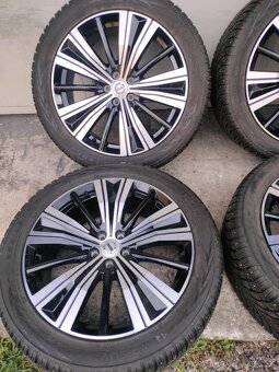 4ks alu disky orig. Volvo 5x108 R20 pneu 255/45 r20 - 3