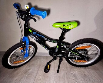 🚲 Detský bicykel Ghost Powerkid 16 – TOP stav + kolieska + - 3