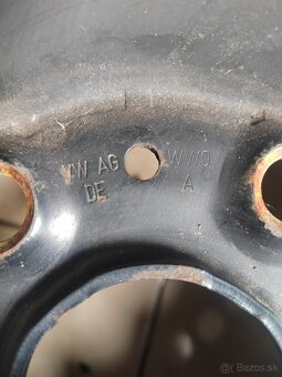 5x112 R16 Plechove disky org VW gumy gratis - 3