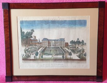 Starožitné kaštieľne obrazy / vyše 240 . ročné / - 3