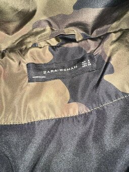 zara original camouflage zimna oversized bombera-bunda - 3