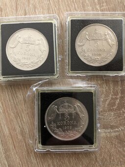 Uhorsko 5 koruny KB, Rakúsko 5 korony RU - 3