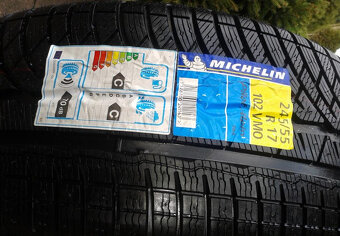elektróny R17 5x112 orig. Mercedes, zimné Michelin 245/55 - 3
