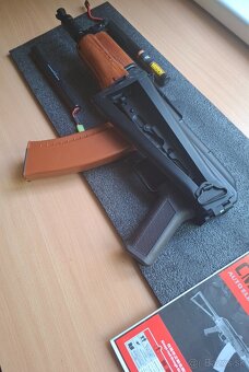 Airsoft AK-74U CYMA Drevo/Kov - 3