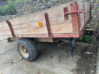VLEČKA - PRÍVES za traktor - 3