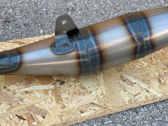 Ladený výfuk BM Exhaust na Babetta 210 - nepasoval - 3