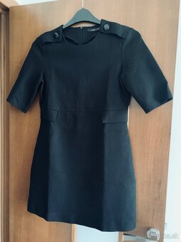 ZARA saty cierne - veľkosť M - 3