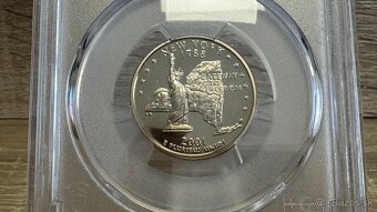 Quarter Dollar z roku 2001 Proof - 3