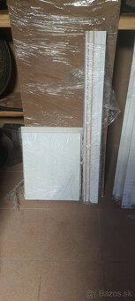 SKRINA HEMNES BIELA POSUVNÉ DVERE - 3