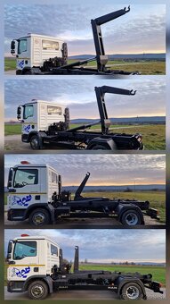 MAN TGL 8.180 HÁKOVÝ NOSIČ KONTAJNEROV EURO-5 - 3