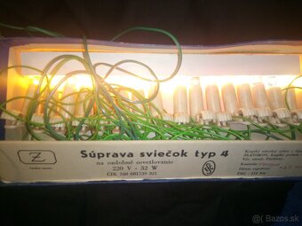 Retro vianocne osvetlenie zlatokov typ 4 - 3