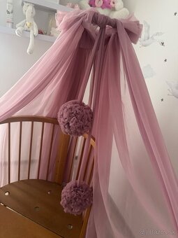 Baldachyn ružovy - 3