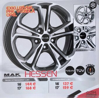 ✅ Disky MAK + pneu 205/60 R16 – ideálne pre Chevrolet ✅ - 3