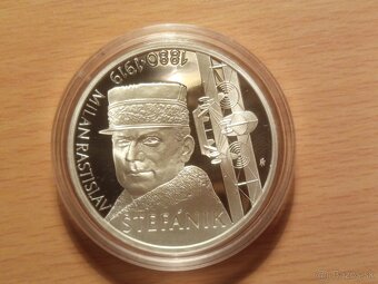 Milan Rastislav Štefánik 2019 PROOF – Investičné striebro - 3