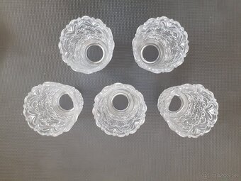 Sklenené kryty na luster 5 ks - 3