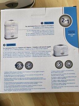 Chicco sterilizator 2v1 Steril Natural - 3