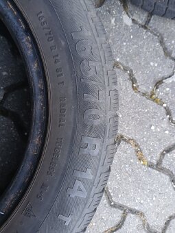 Predám 4 ks pneumatiky 165/70 R14 - 3