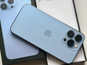 iPhone 13 Pro Max Sierra Blue BATERIE 100% TOP - 3