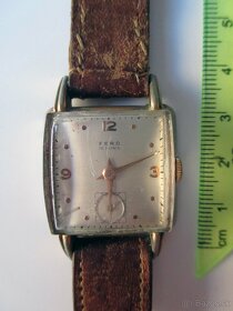 Vintage náramkové hodinky FERO 15 RUBIS – 1960-te roky - 3